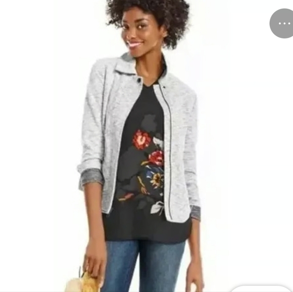 CAbi Neo Moto Full Zip Front Jacket Size Large - Picture 1 of 9